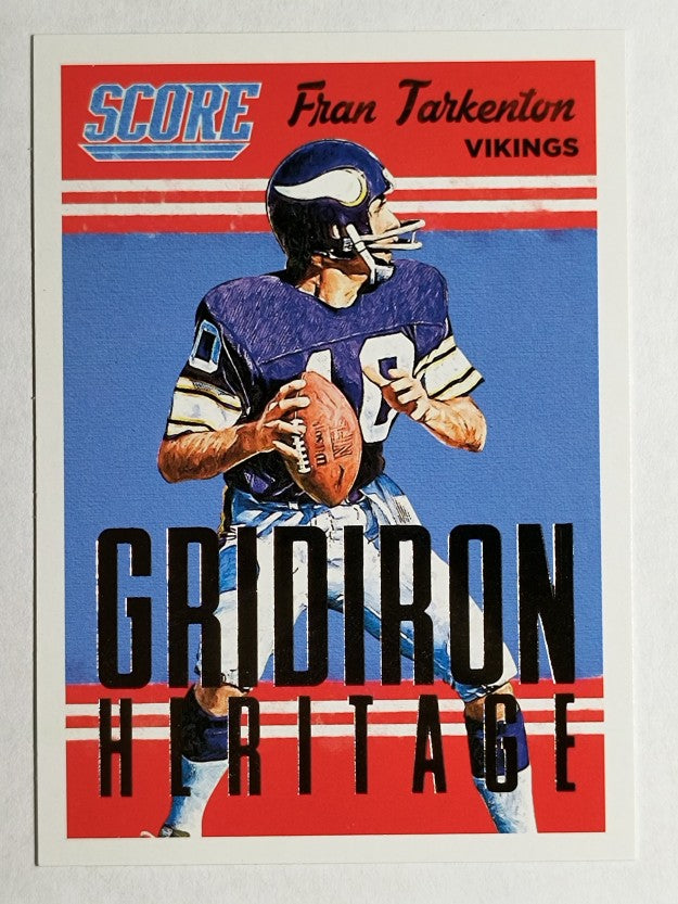 2015 Score Gridiron Heritage #17 Fran Tarkenton