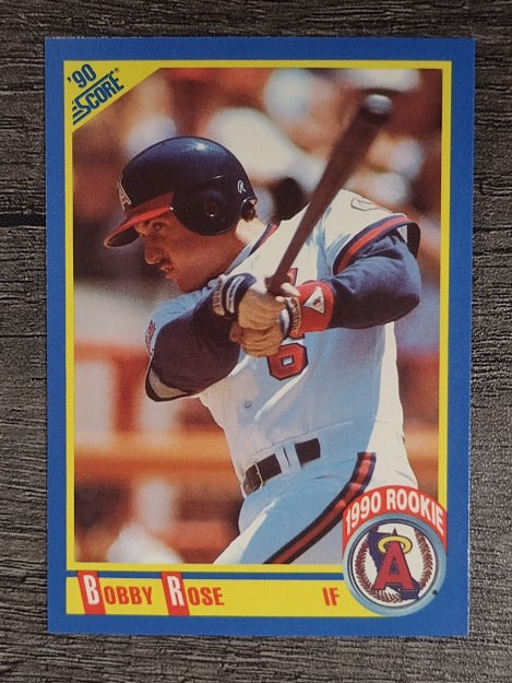 1990 Score #604 Bobby Rose