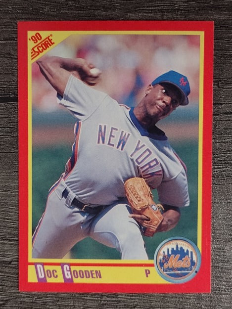 1990 Score #313 Dwight Gooden
