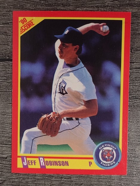 1990 Score #333 Jeff D. Robinson