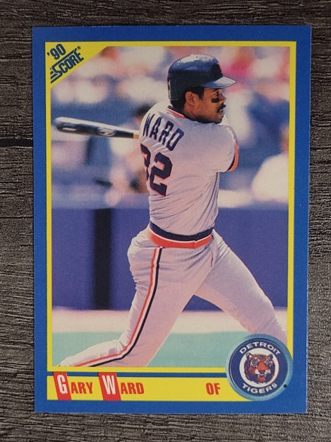 1990 Score #513 Gary Ward