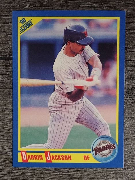 1990 Score #541 Darrin Jackson