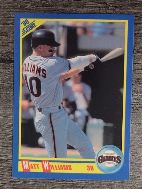 1990 Score #503 Matt Williams