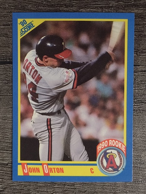 1990 Score #582 John Orton RC