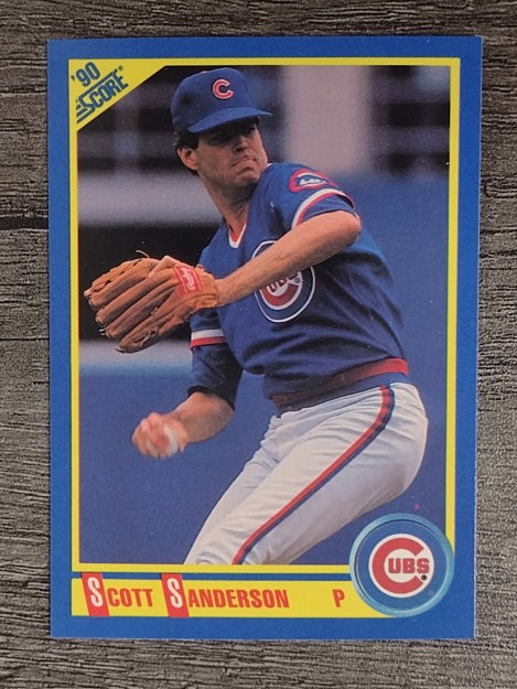 1990 Score #488 Scott Sanderson