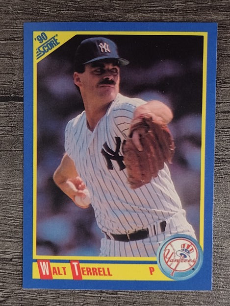 1990 Score #463 Walt Terrell