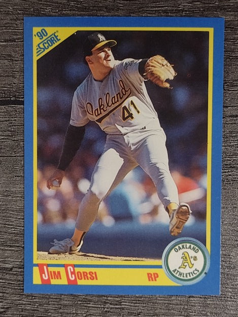1990 Score #553 Jim Corsi