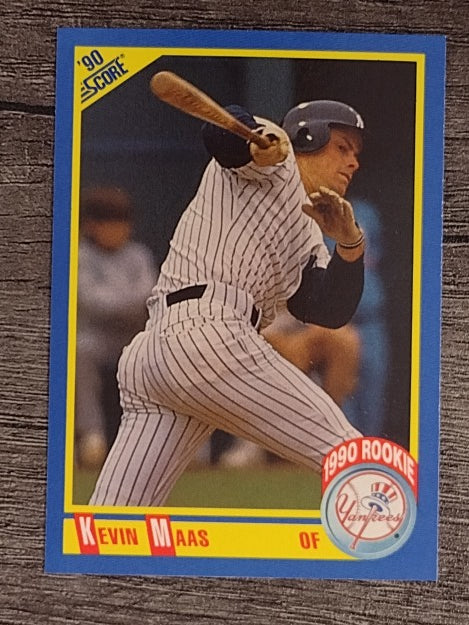 1990 Score #606 Kevin Maas RC