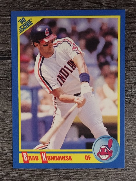 1990 Score #496 Brad Komminsk