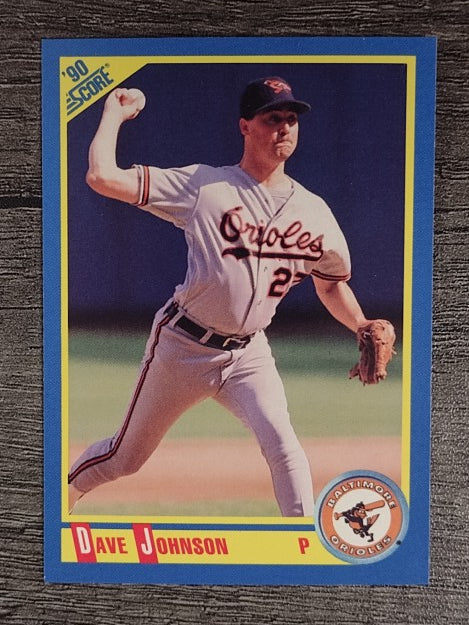 1990 Score #528 Dave Wayne Johnson RC