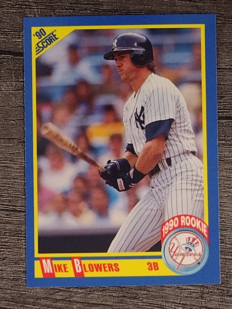 1990 Score #624 Mike Blowers RC