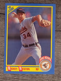 1990 Score #616 Mickey Weston RC