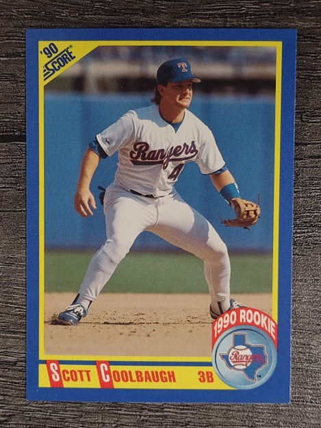 1990 Score #612 Scott Coolbaugh RC