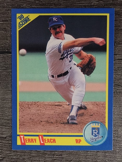 1990 Score #502 Terry Leach