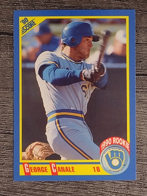 1990 Score #656 George Canale RC