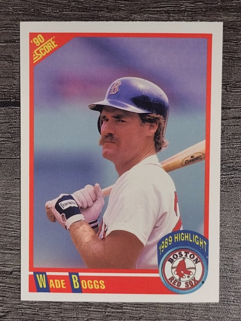 1990 Score #704 Wade Boggs HL