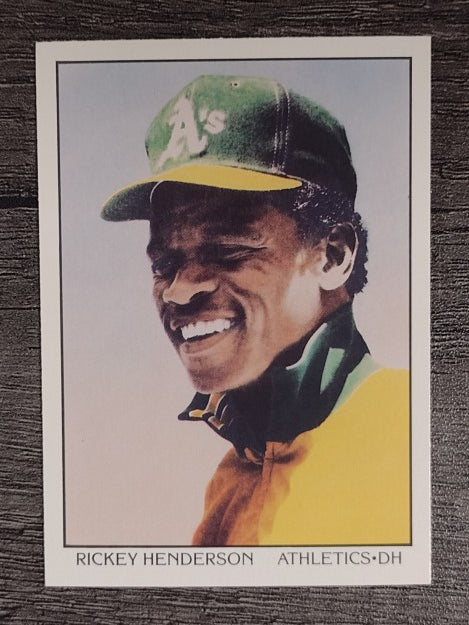 1990 Score #686 Rickey Henderson DT