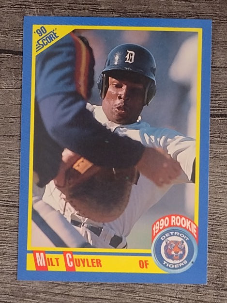 1990 Score #583B Milt Cuyler COR/98 games