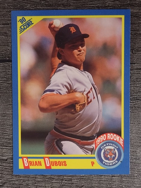 1990 Score #657 Brian DuBois RC
