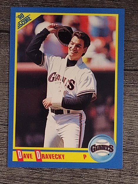 1990 Score #550 Dave Dravecky