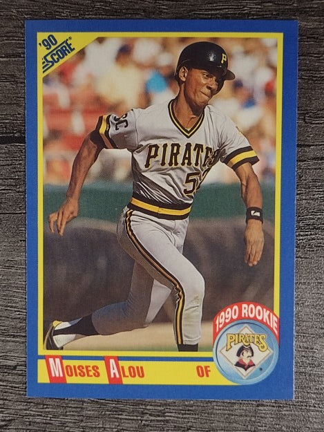 1990 Score #592 Moises Alou RC