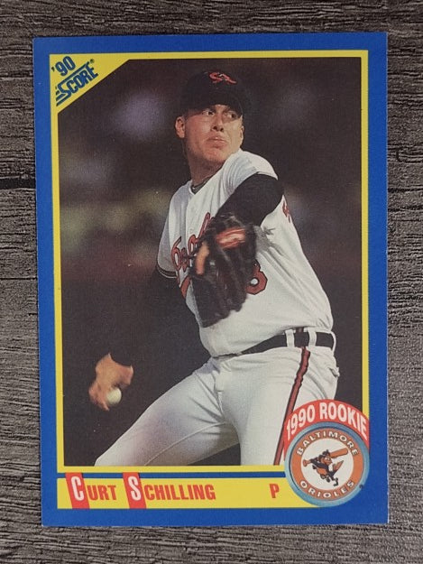 1990 Score #581 Curt Schilling