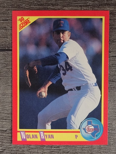 1990 Score #250 Nolan Ryan