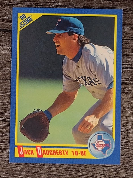 1990 Score #564 Jack Daugherty RC