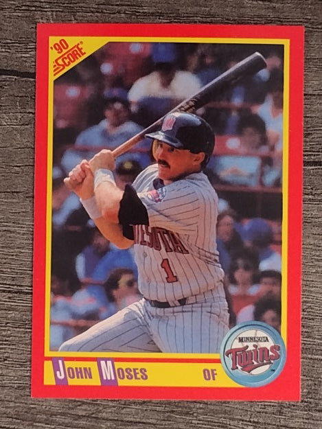 1990 Score #391 John Moses