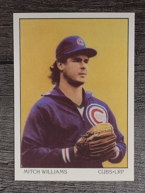 1990 Score #695 Mitch Williams DT