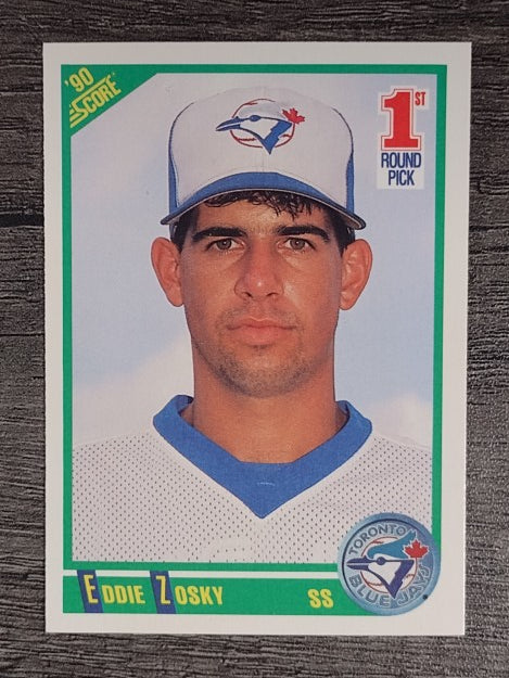 1990 Score #665 Eddie Zosky RC