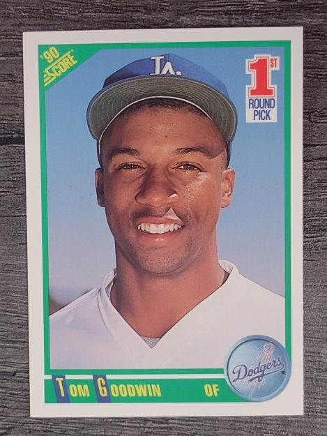 1990 Score #668 Tom Goodwin RC