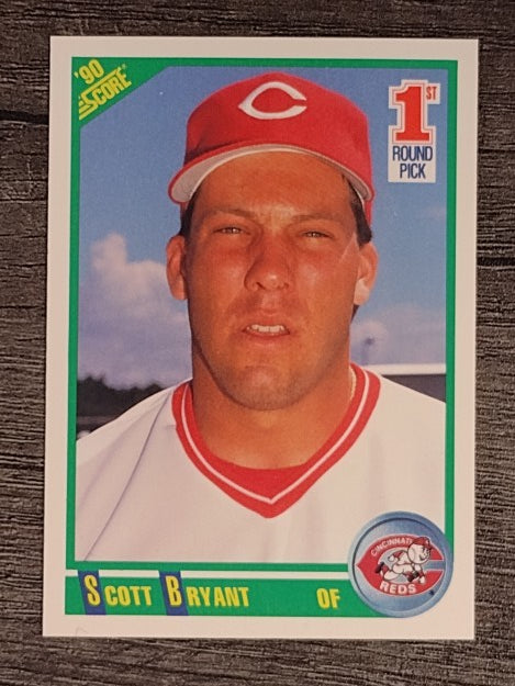 1990 Score #667 Scott Bryant RC