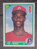 1990 Score #678 Jeff Jackson RC