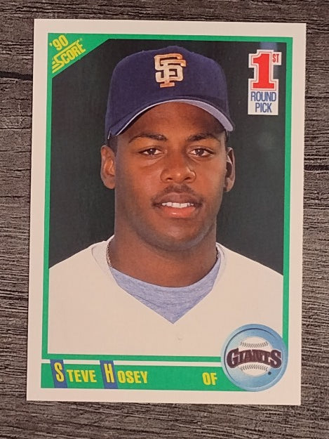 1990 Score #666 Steve Hosey RC