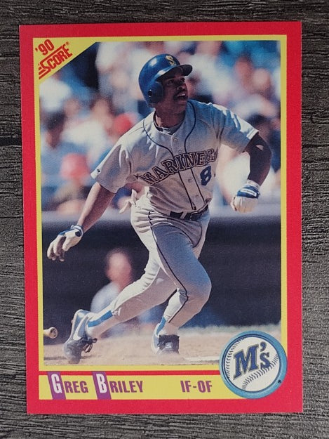 1990 Score #303 Greg Briley