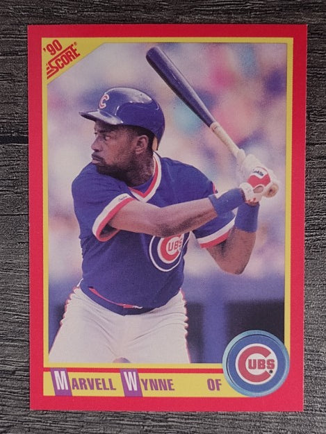 1990 Score #337 Marvell Wynne