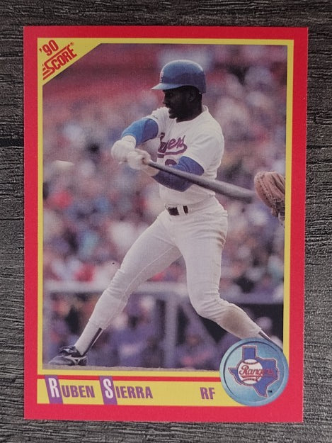 1990 Score #420 Ruben Sierra