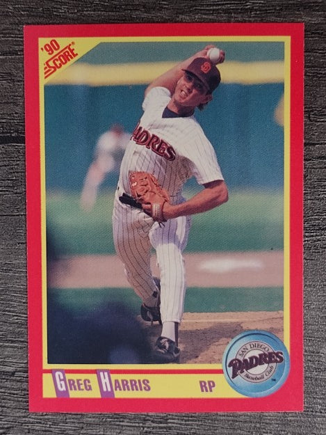 1990 Score #257 Greg W. Harris