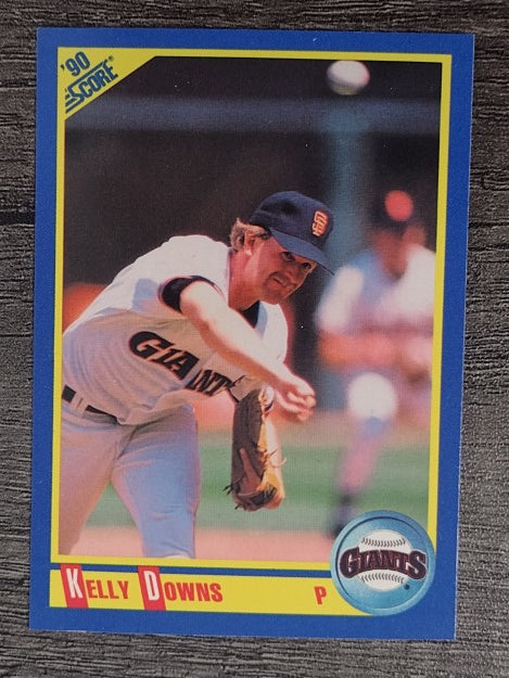 1990 Score #534 Kelly Downs