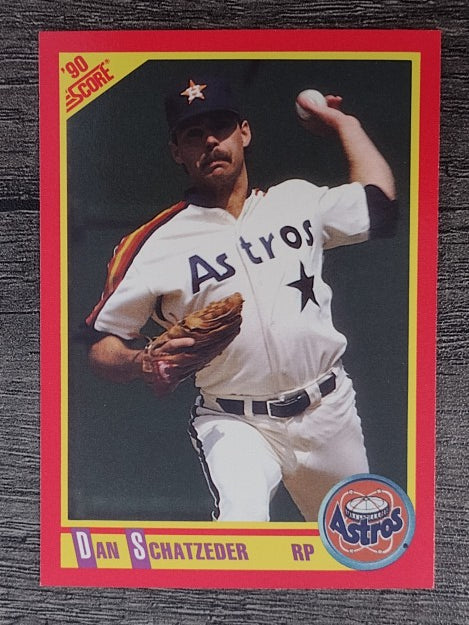 1990 Score #418 Dan Schatzeder
