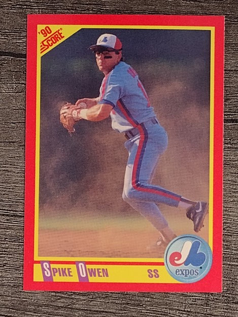 1990 Score #247 Spike Owen