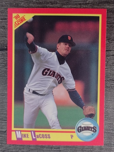 1990 Score #253 Mike LaCoss