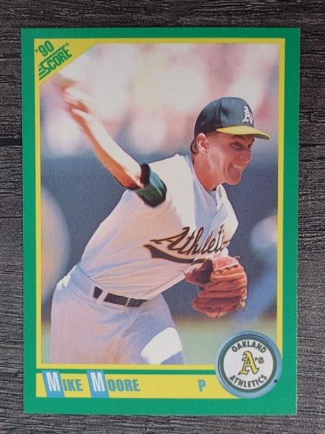 1990 Score #190 Mike Moore