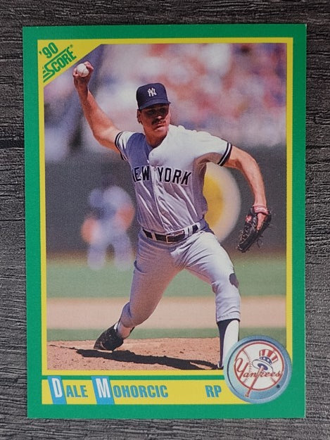 1990 Score #191 Dale Mohorcic
