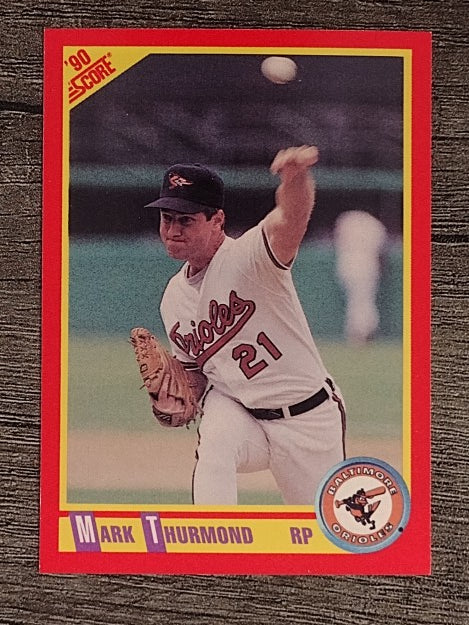 1990 Score #350 Mark Thurmond