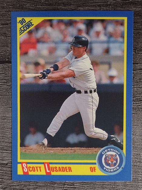 1990 Score #575 Scott Lusader