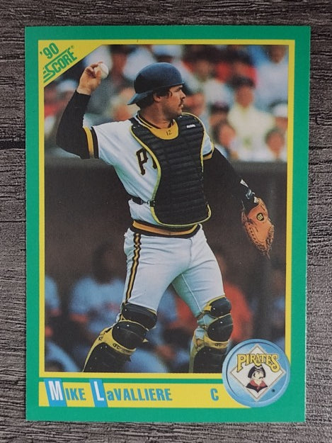 1990 Score #116 Mike LaValliere