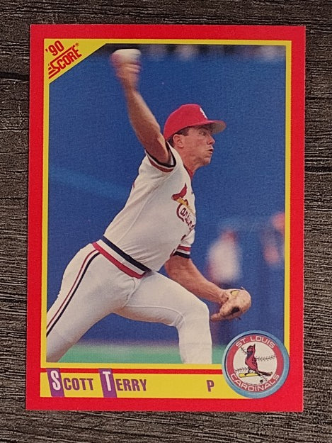 1990 Score #235 Scott Terry
