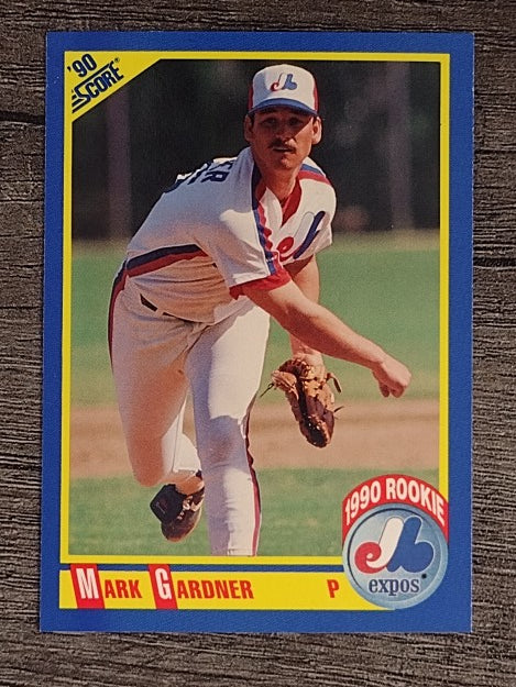 1990 Score #639 Mark Gardner RC